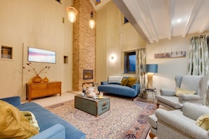 تلفزيون، مدفأة