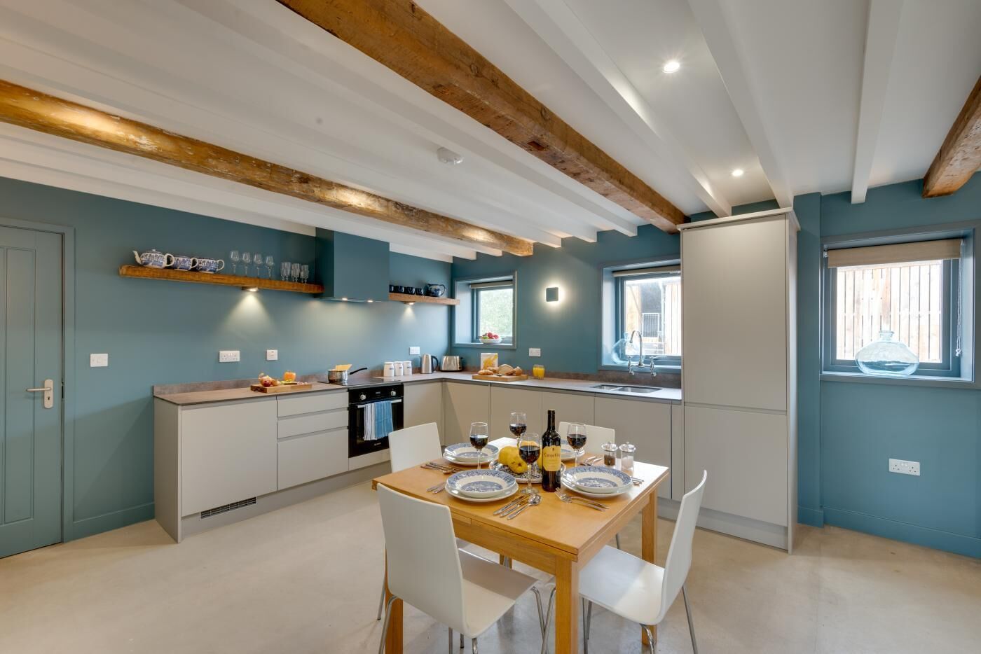 Microwave, oven, dishwasher, highchair