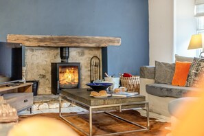 TV, fireplace - 3 Bed in Brancaster (oc-h27159) (Brancaster)