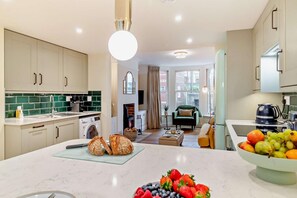 Microwave, oven, dishwasher, highchair