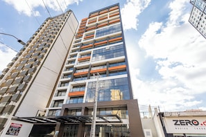 Fassade der Unterkunft