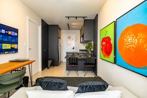 Living area - MUV Residence (Curitiba)