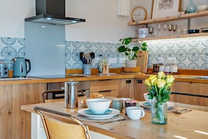 Microwave, oven, dishwasher, highchair