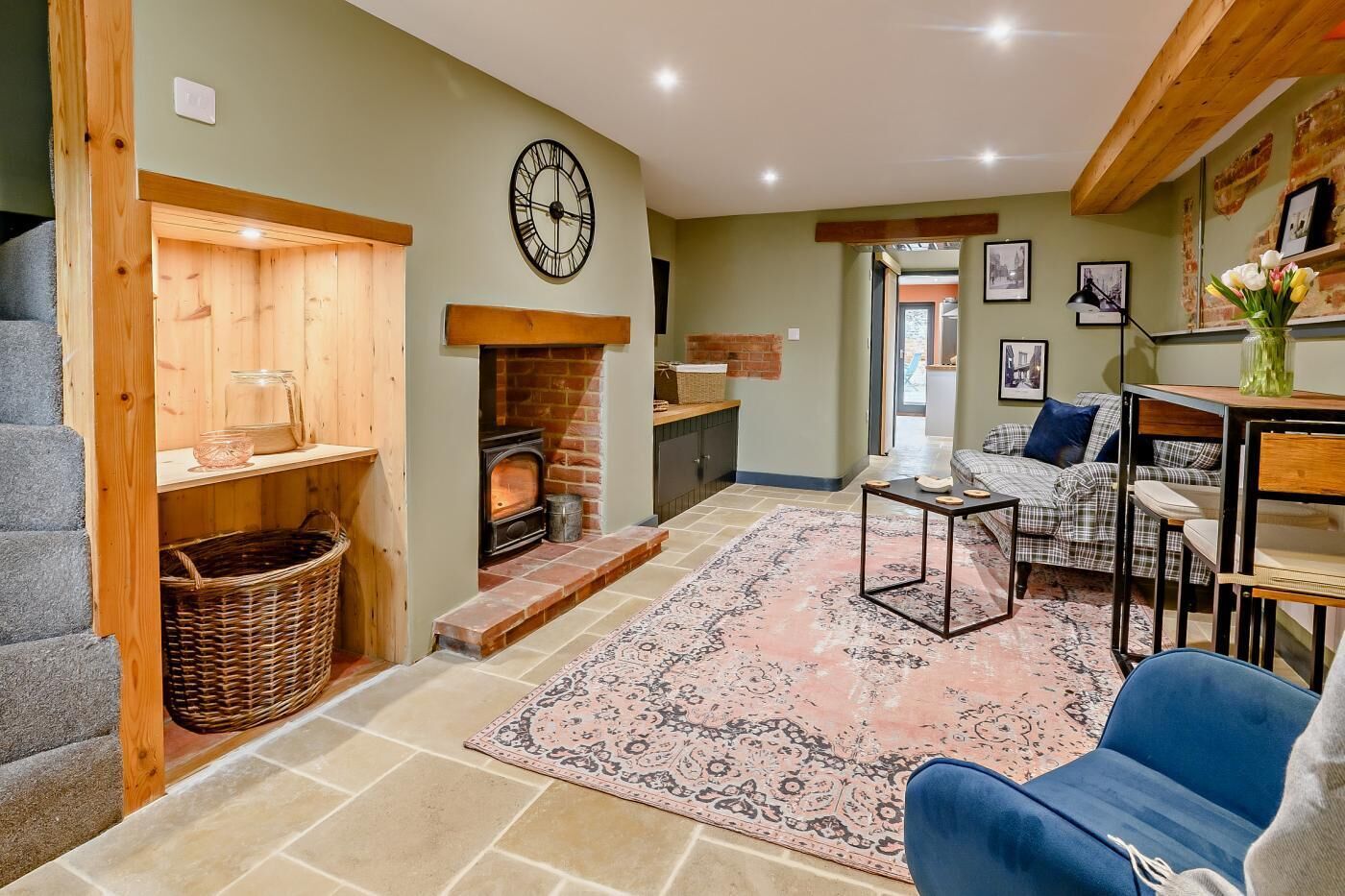 تلفزيون، مدفأة