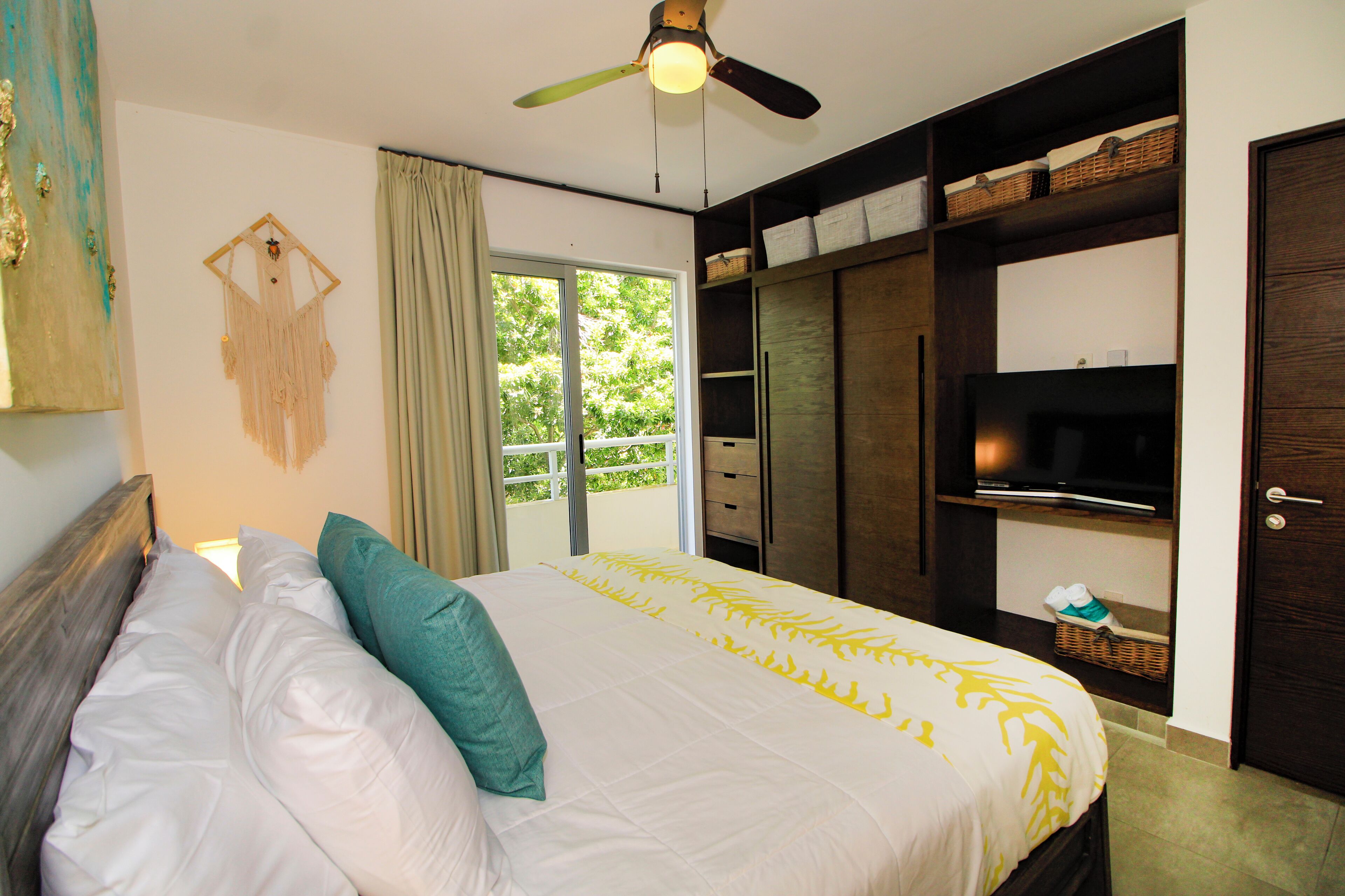 Luxury Apartment, 2 Bedrooms, Pool Access, Garden View | Individually decorated, blackout curtains, free WiFi