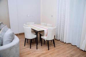 Dining - One-Bedroom Apartment #4 (Kigali)