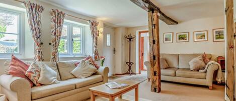 Televisión, chimenea