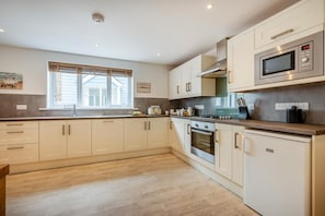 Microwave, oven, dishwasher, highchair