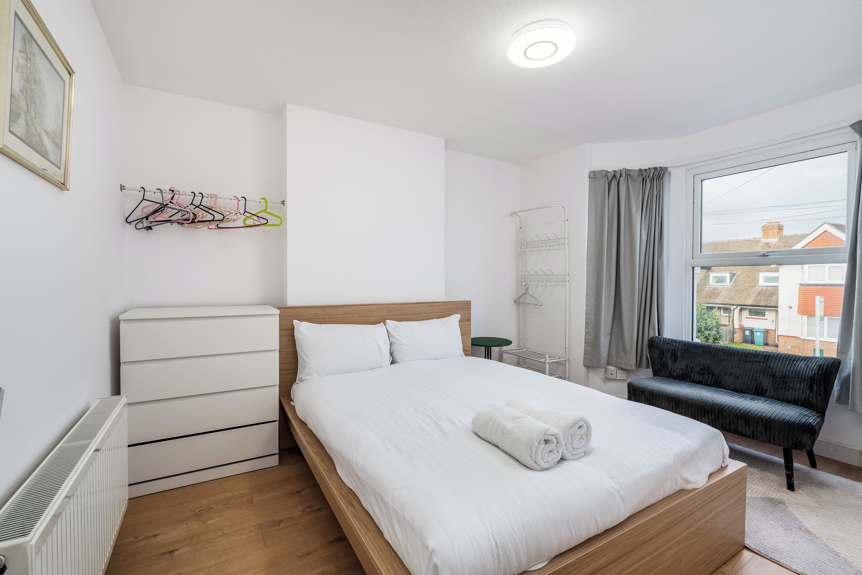 Free WiFi, bed sheets