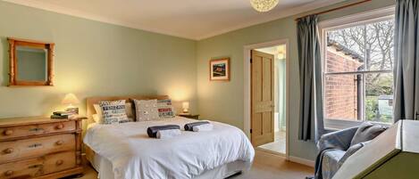 Wi-Fi de cortesia, roupa de cama