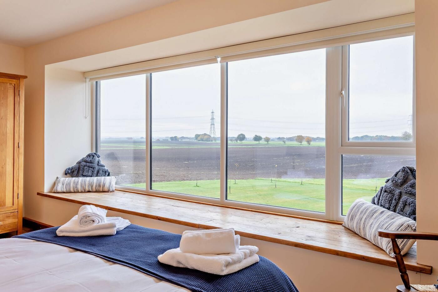 Wifi gratis y ropa de cama 