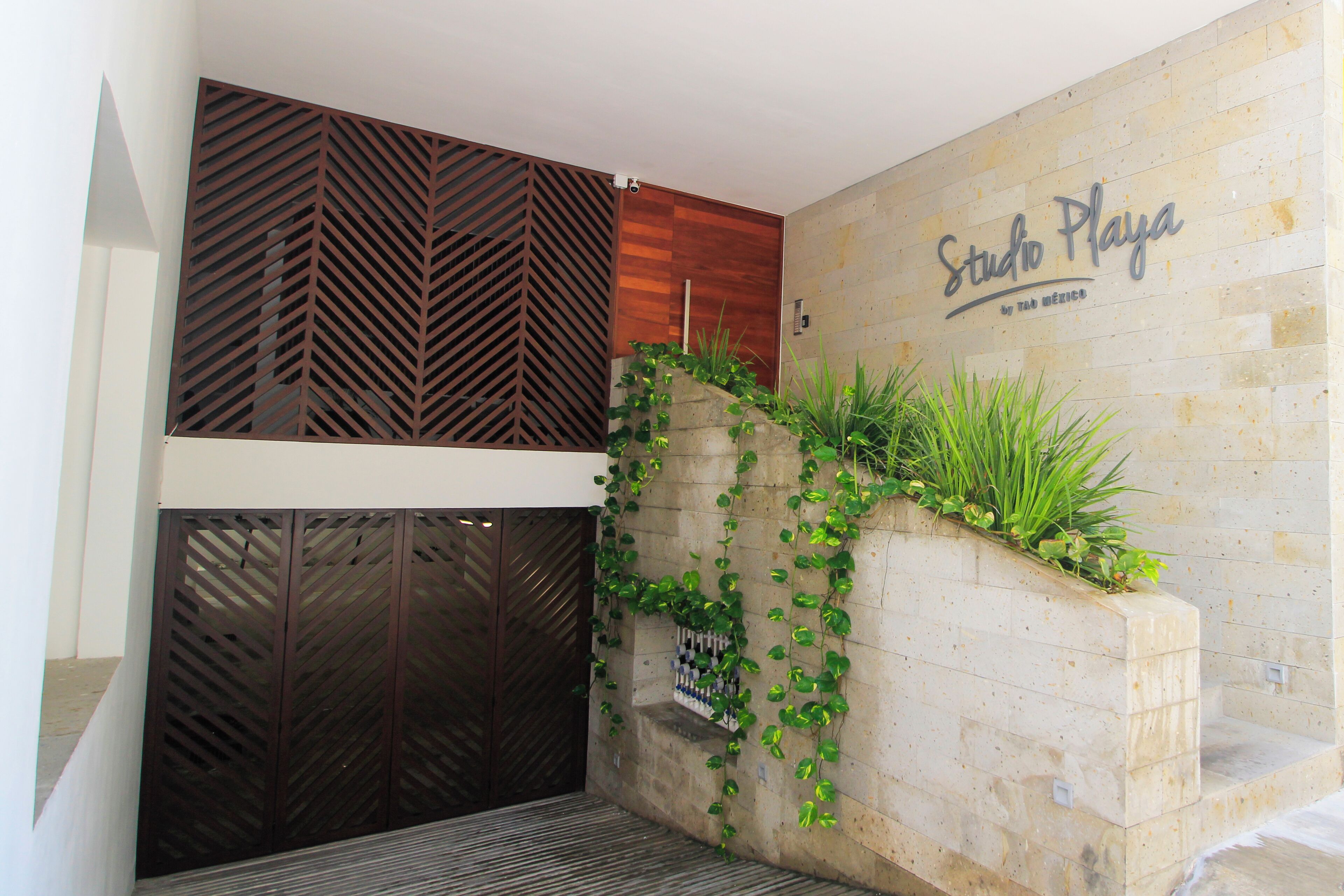 Fassade der Unterkunft