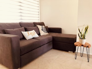 Living area - Stylish Studios with Rooftop Pool (Playa del Carmen)