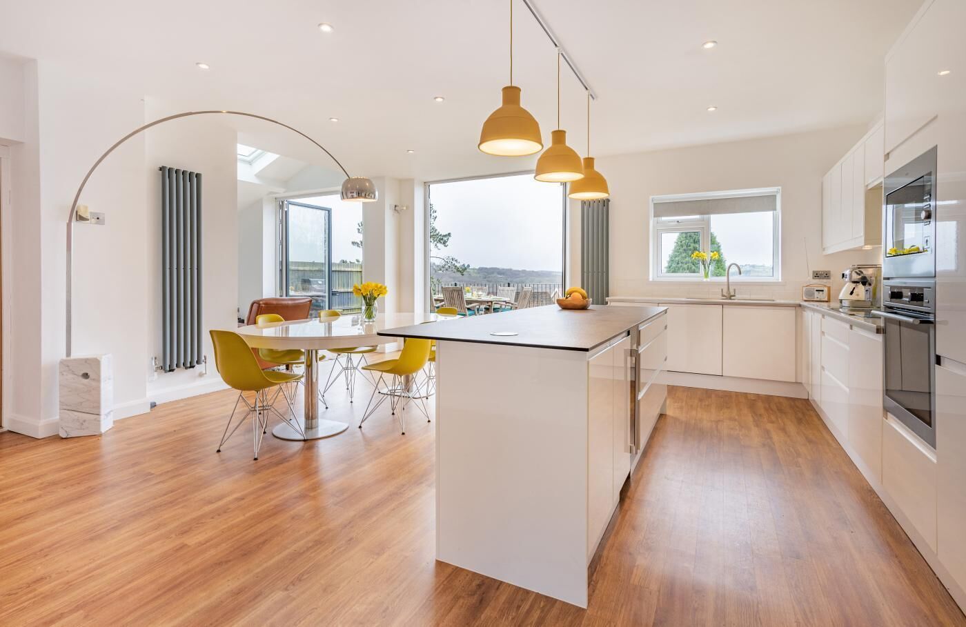 Microondas, horno, lavavajillas y periquera 