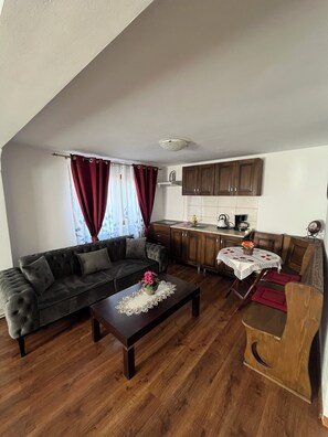 Family Studio | Iron/ironing board - Pensiunea Portas  (Slănic)