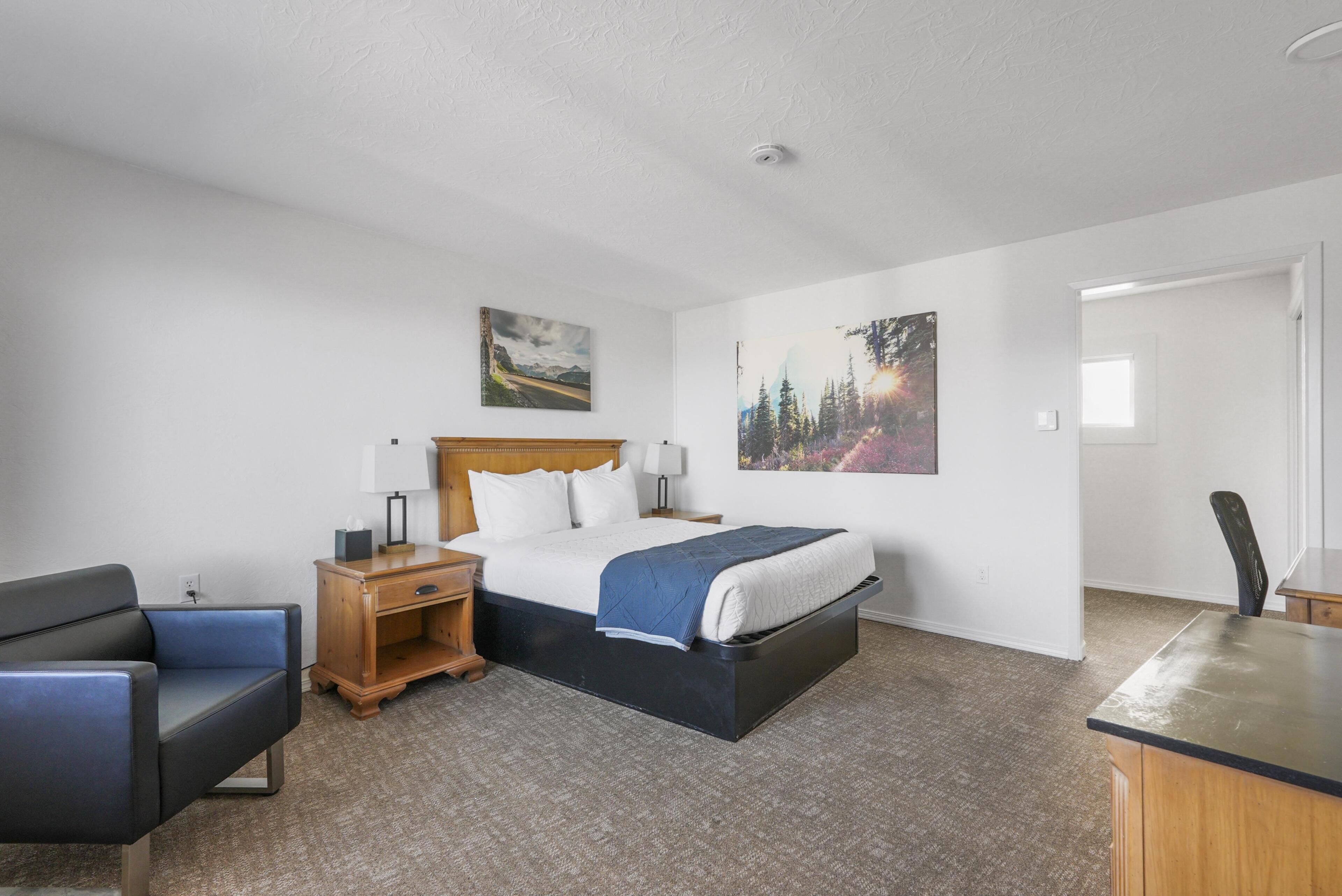 1 室のベッドルーム、アイロン / アイロン台、WiFi、ベッドシーツ