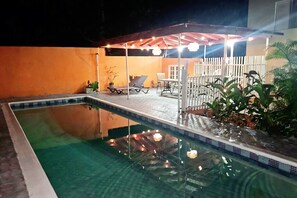 Alberca al aire libre 