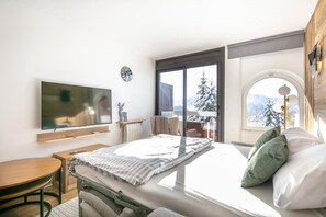 Iron/ironing board, free WiFi, bed sheets - Le Roche Mantel - Appart 4p à Alpe d'Huez (Huez)