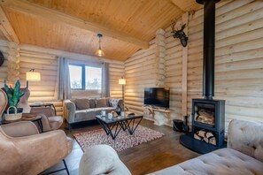 تلفزيون، مدفأة