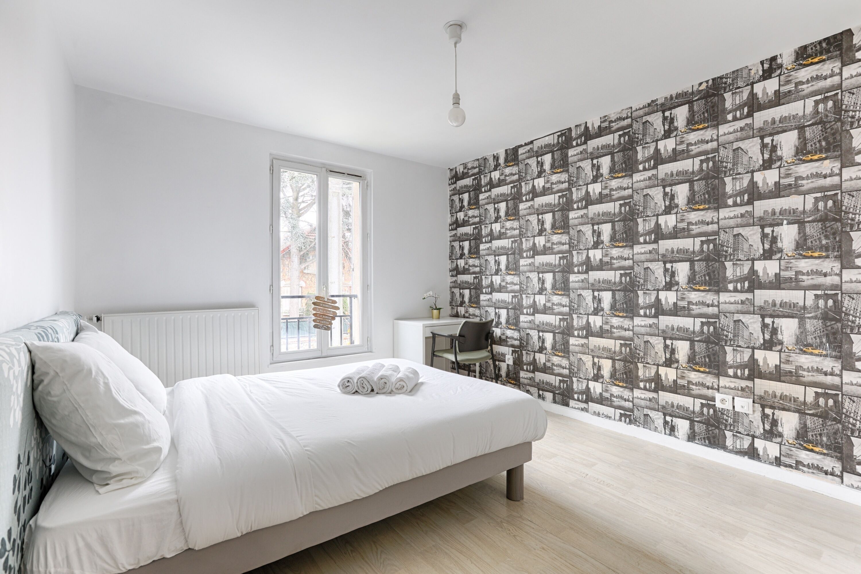 Strykejern/-brett, wi-fi (inkludert) og sengetøy