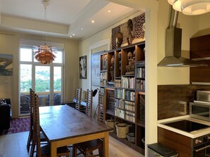 Dining - Riverside Gem in the center of Budapest is two-bedroom, cozy and comfortable (Budapest)