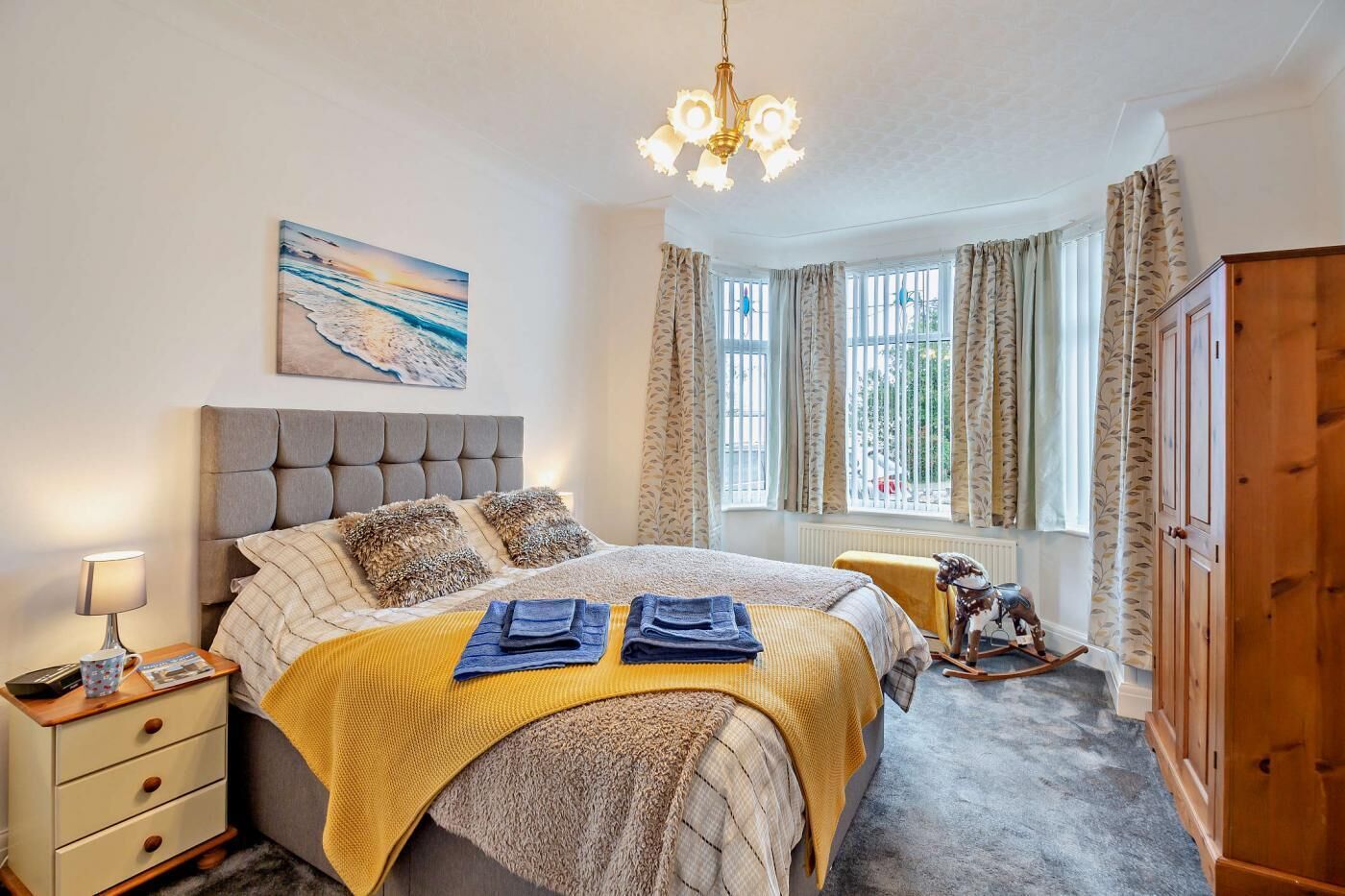 2 bedrooms, iron/ironing board, free WiFi, bed sheets