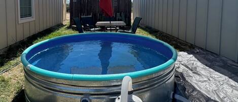 Idromassaggio all'aperto