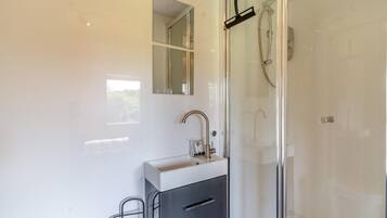 Hair dryer, towels