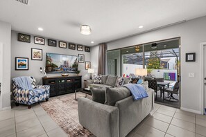 Interior - Minutes to Disney and Universal Studios! Lazy River, Theatre, 5BR, Private Pool! (Kissimmee)