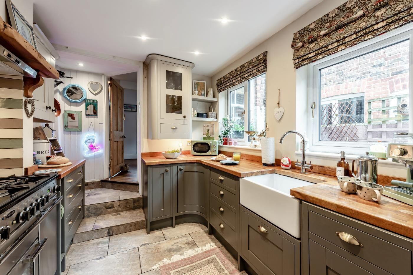 Microwave, oven, dishwasher, high chair