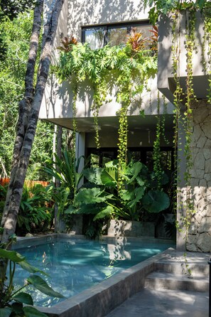 Pool - Casa Rufina is a villa within the exclusive community of the Privada (Tulum)
