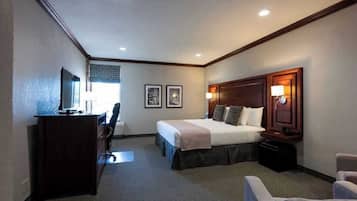 1 soverom, skrivebord, strykejern/-brett og wi-fi (inkludert)