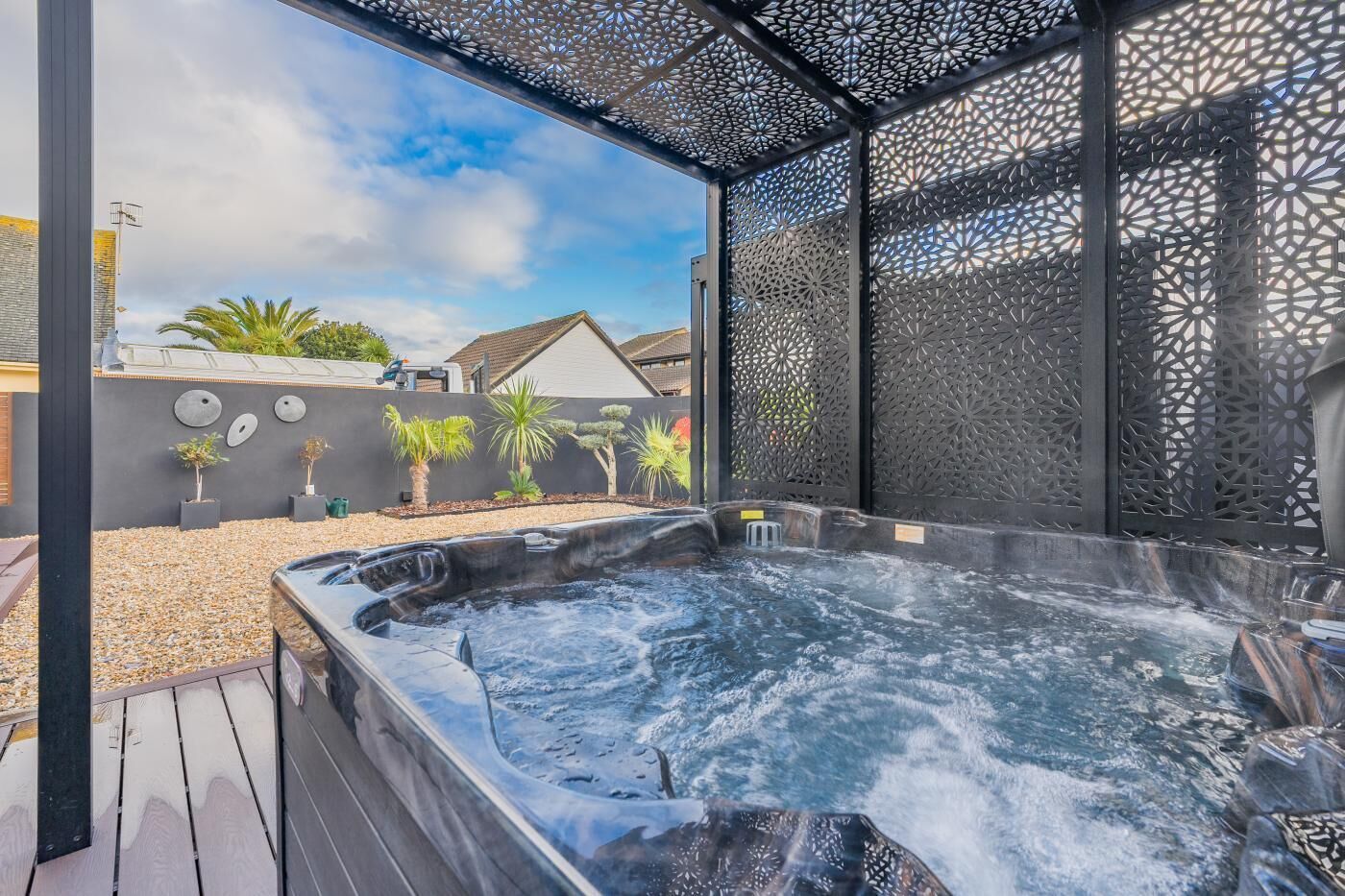 Bañera de hidromasaje exterior