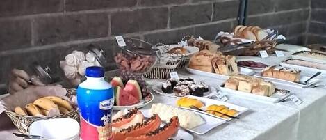 Petit déjeuner buffet compris tous les jours