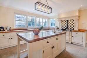 Microwave, oven, dishwasher, high chair