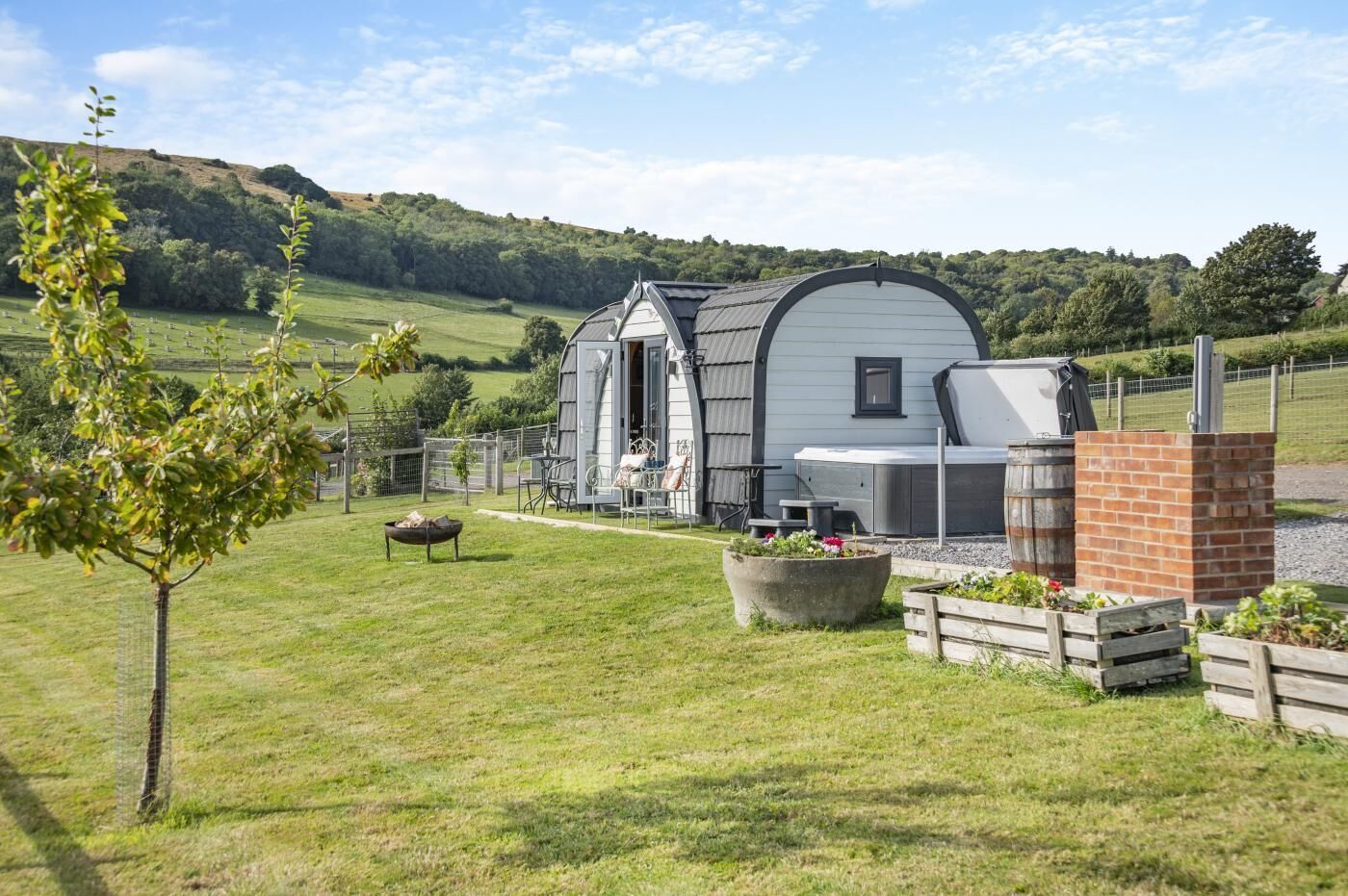 Idromassaggio all'aperto