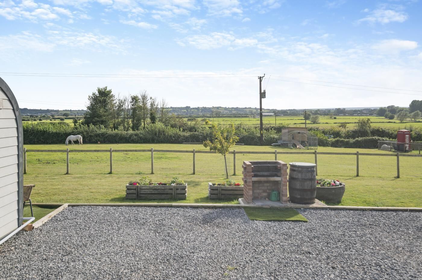 Enceinte de l’hébergement