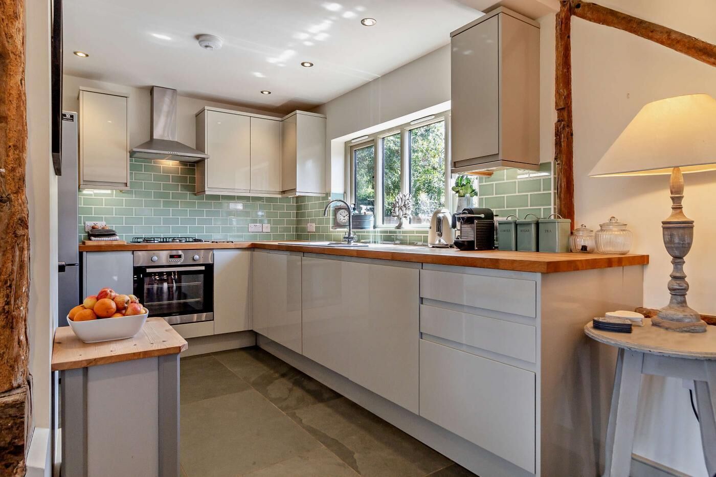 Microwave, oven, dishwasher, highchair