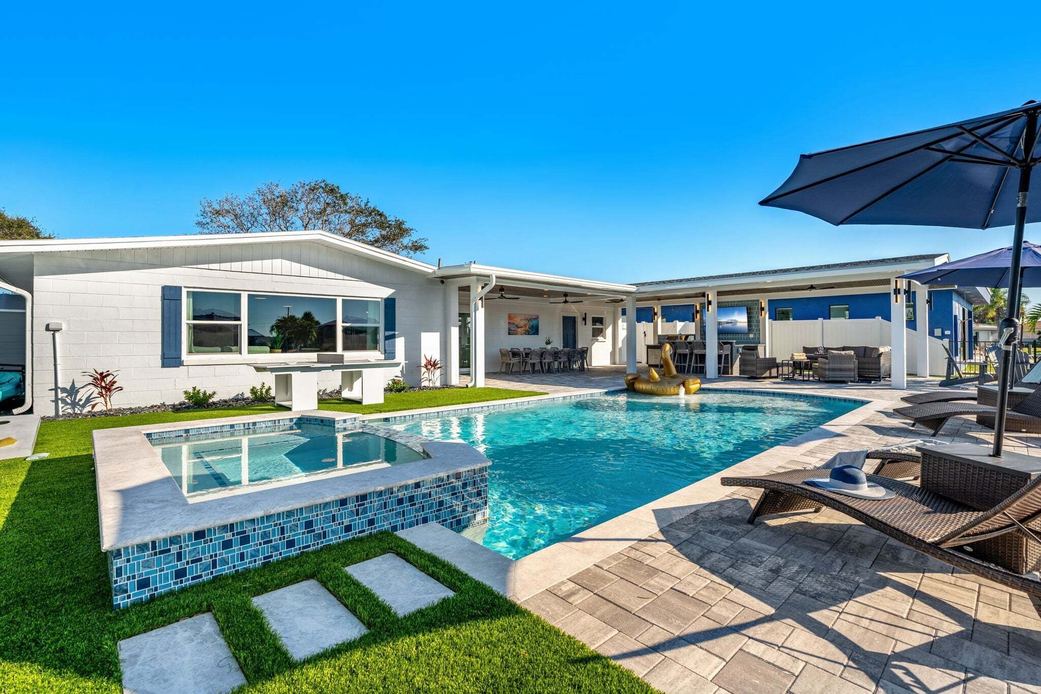 Outdoor pool