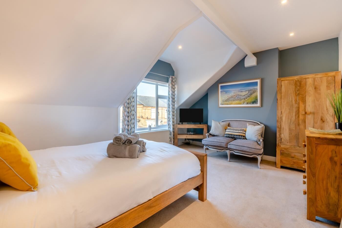 Wifi gratis y ropa de cama 