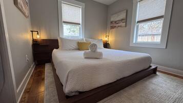 Iron/ironing board, travel crib, WiFi (free), bed sheets