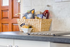 Microwave, oven, dishwasher, highchair