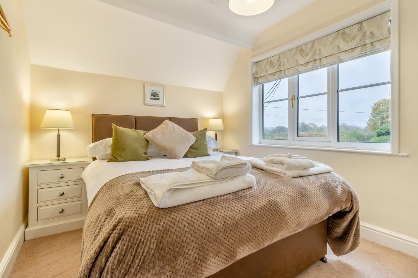 Wifi gratis y ropa de cama 