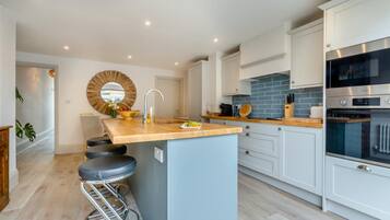 Microwave, oven, dishwasher, highchair