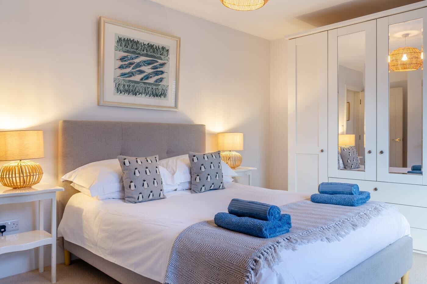 Iron/ironing board, travel cot, free WiFi, bed sheets