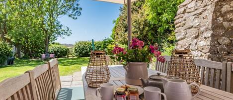 Opções para refeição ao ar livre