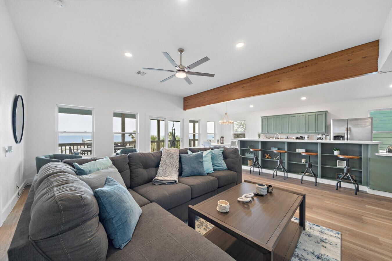 TV, video games, foosball, table tennis