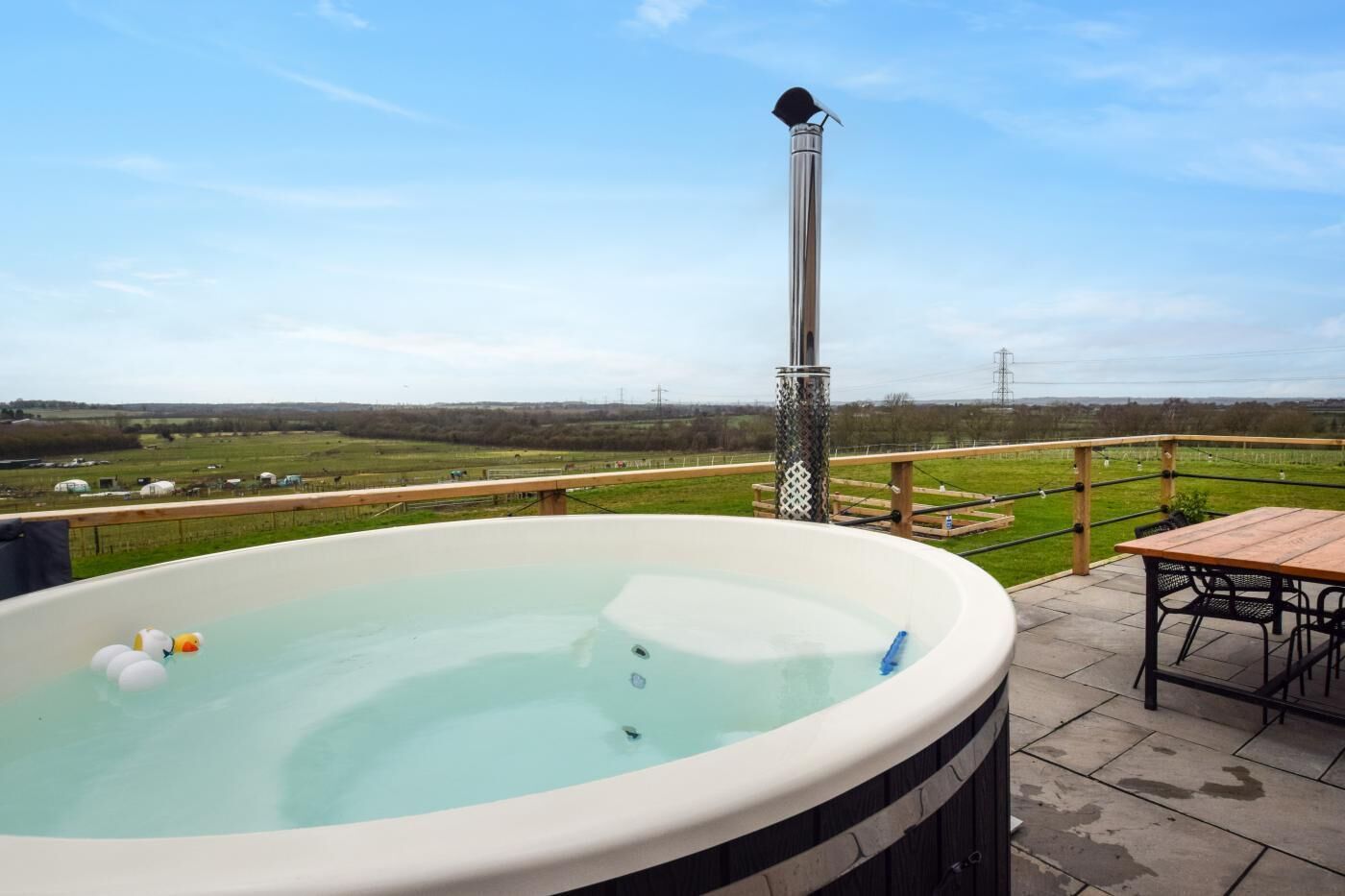 Bain à remous extérieur