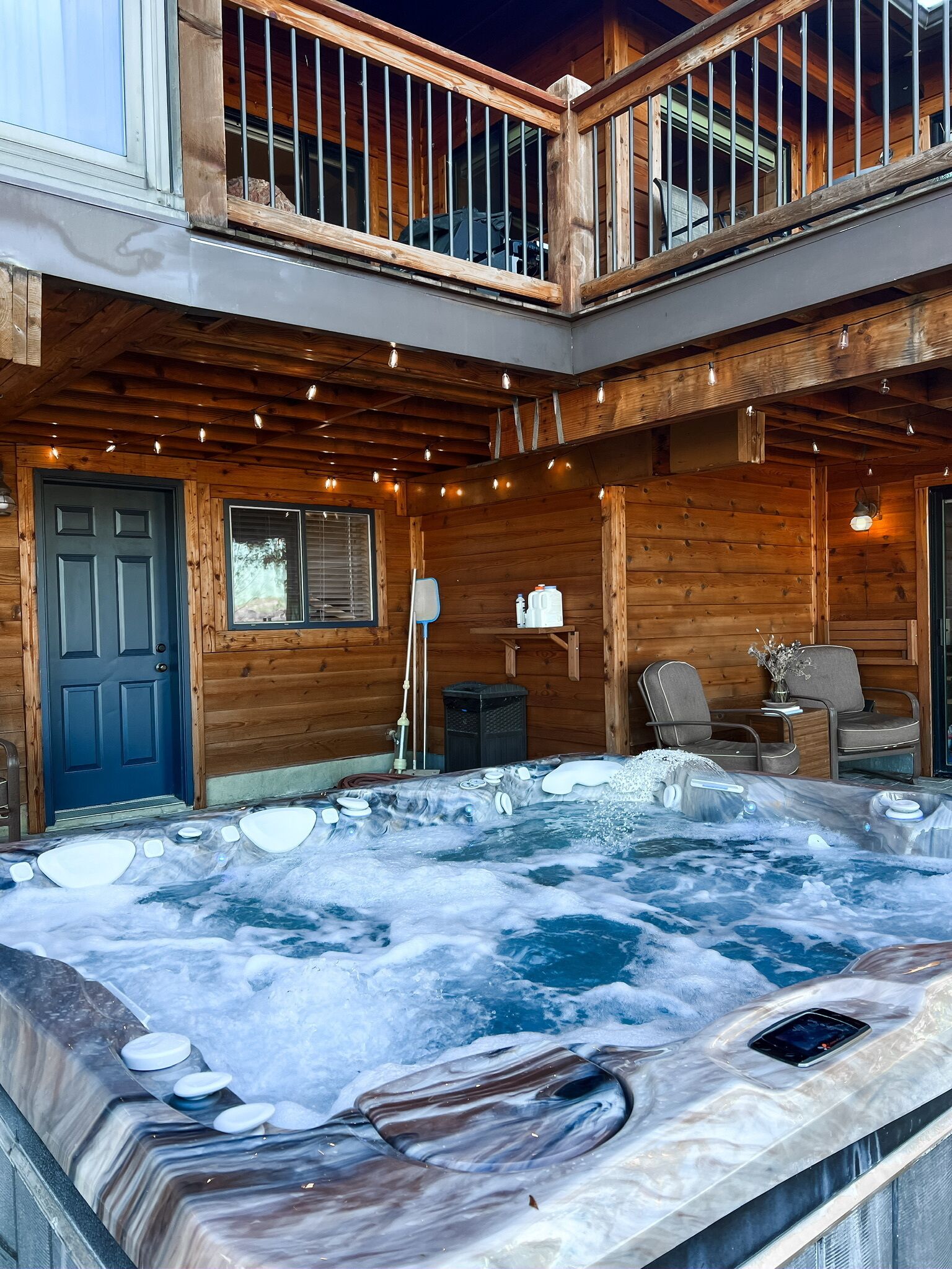 Bain à remous extérieur