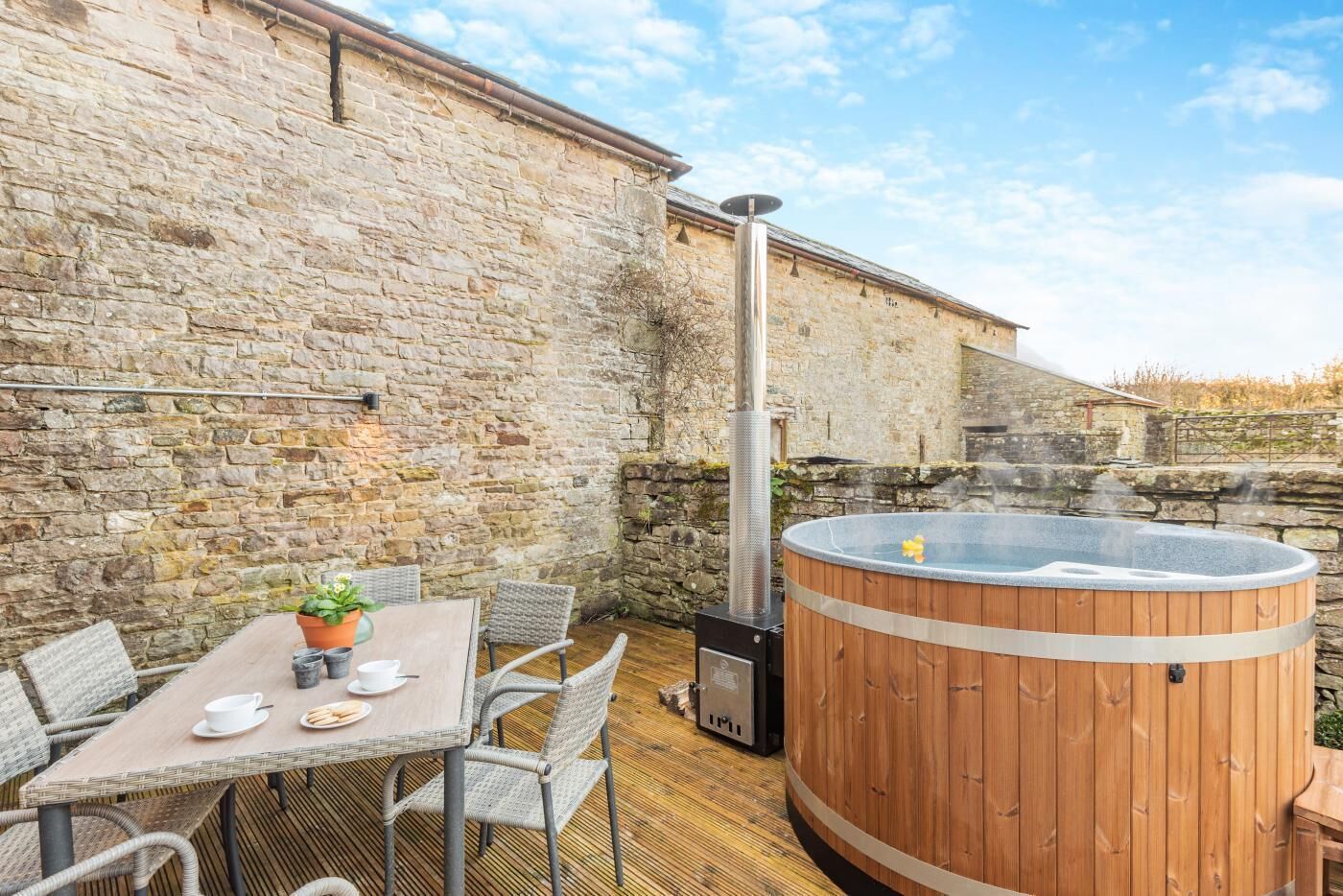 Opções para refeição ao ar livre